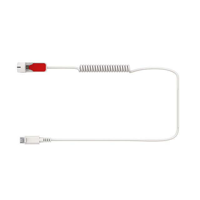 Câble de charge de sécurité Micro USB vertical, avec lumière LED