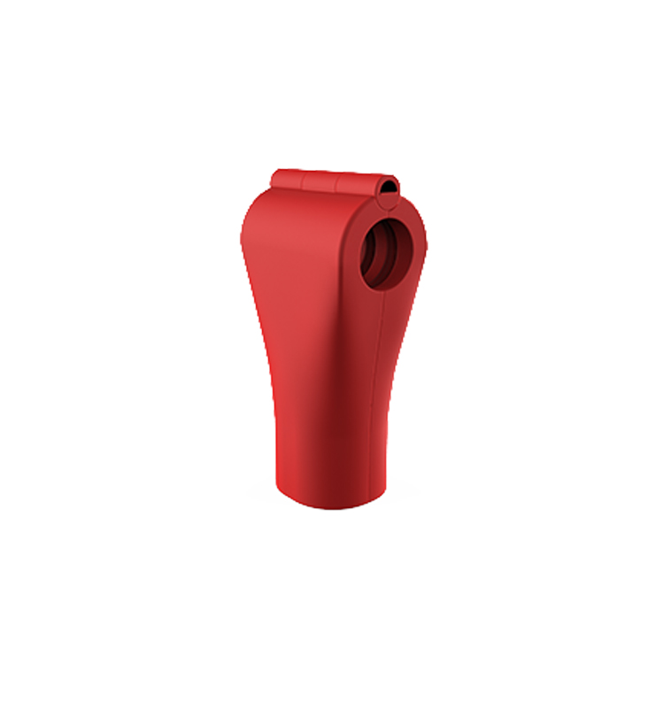 Stop-broche 4 mm - rouge