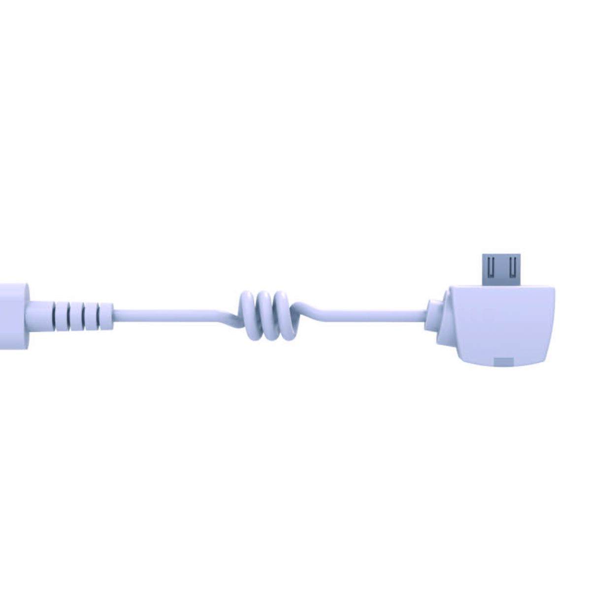 Câble d'alimentation micro USB - blanc